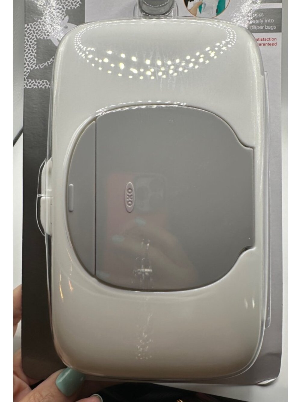 OXO Tot On-The-Go Wipes Dispenser Baby Toddler New in Box Shower Gift - Picture 3 of 4
